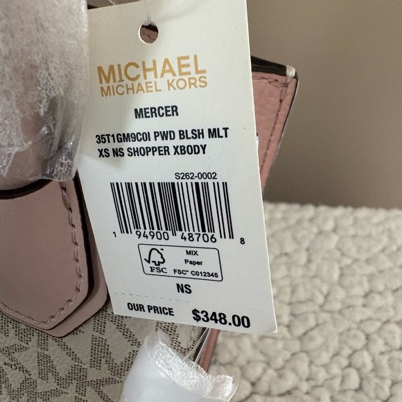 Michael Kors Cream and Pink Mini Bag - Picture 14 of 16